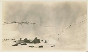 Image: Our Camp at Cape Alexander Glacier
